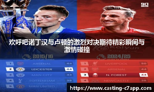 欢呼吧诺丁汉与卢顿的激烈对决期待精彩瞬间与激情碰撞